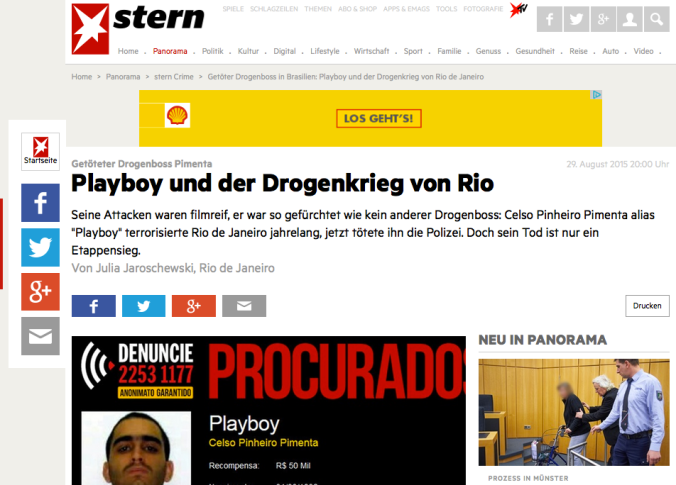 Screenshot Stern.de
